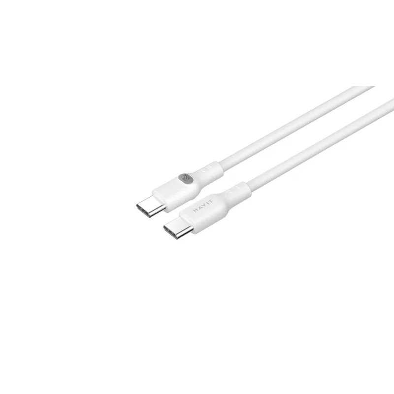 USB Type-C naar USB Type-C kabel Havit CB6280 1m wit