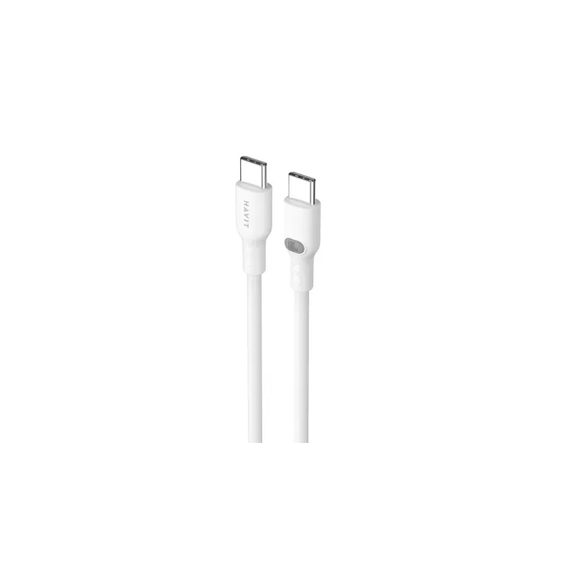 USB Type-C naar USB Type-C kabel Havit CB6280 1m wit