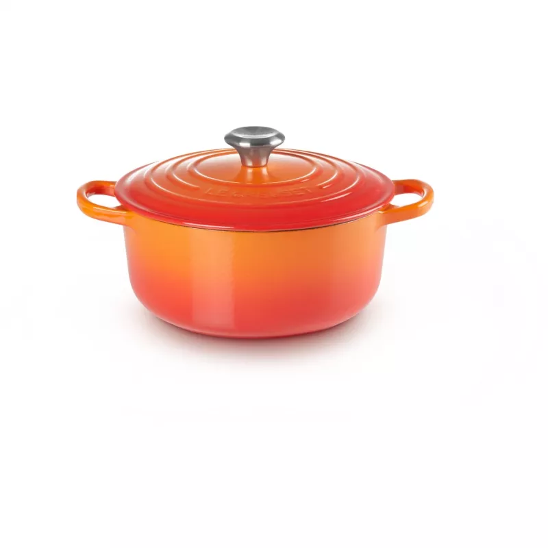 Le Creuset Signature braadpan 22 cm rood