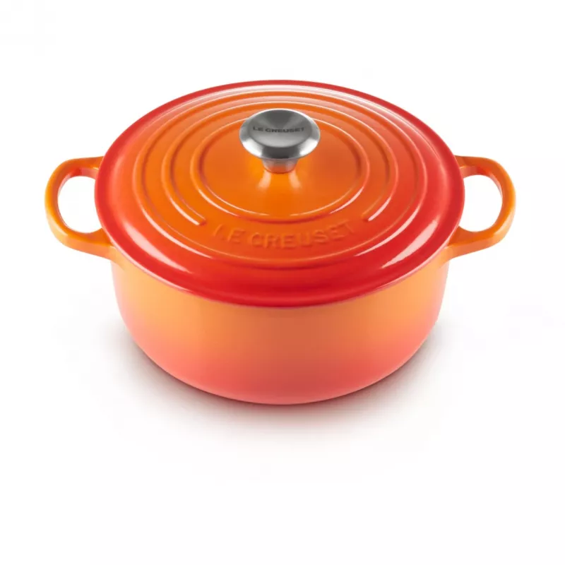 Le Creuset Signature braadpan 22 cm rood