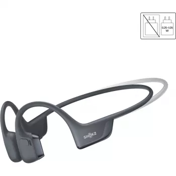 SHOKZ OpenRun Pro 2 Mini headset draadloos oorbeugel sport Bluetooth zwart