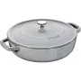 Diepe braadpan met deksel STAUB 28 cm 40511-470-0