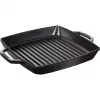 Grillpan Staub 40511-683-0 rechthoekig zwart 348x280x43 mm