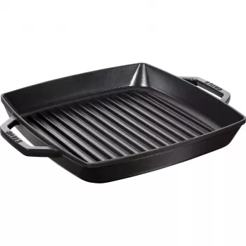 Grillpan Staub 40511-683-0 rechthoekig zwart 348x280x43 mm