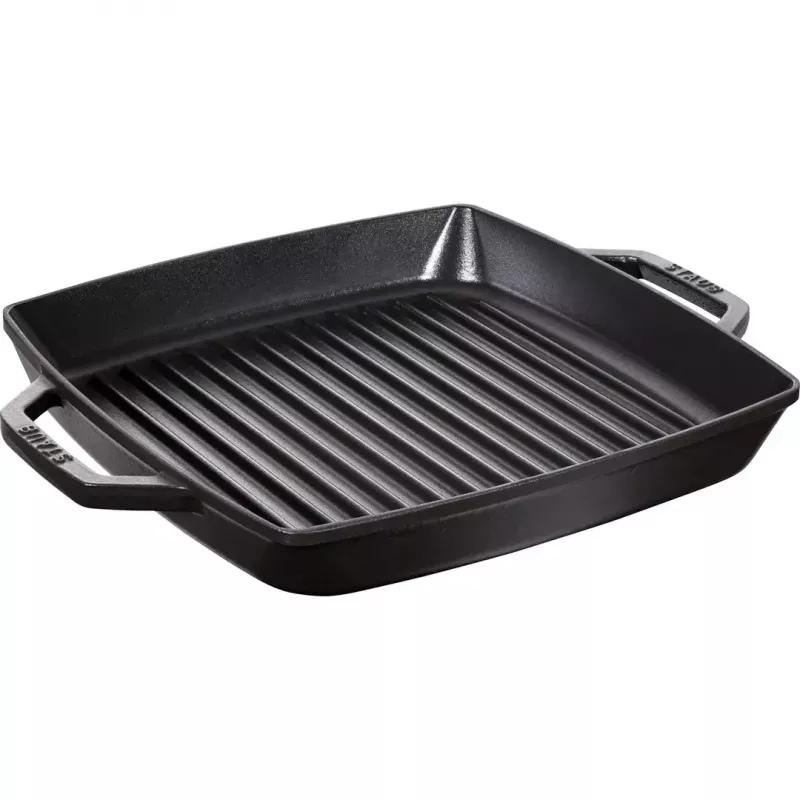Grillpan Staub 40511-683-0 rechthoekig zwart 348x280x43 mm