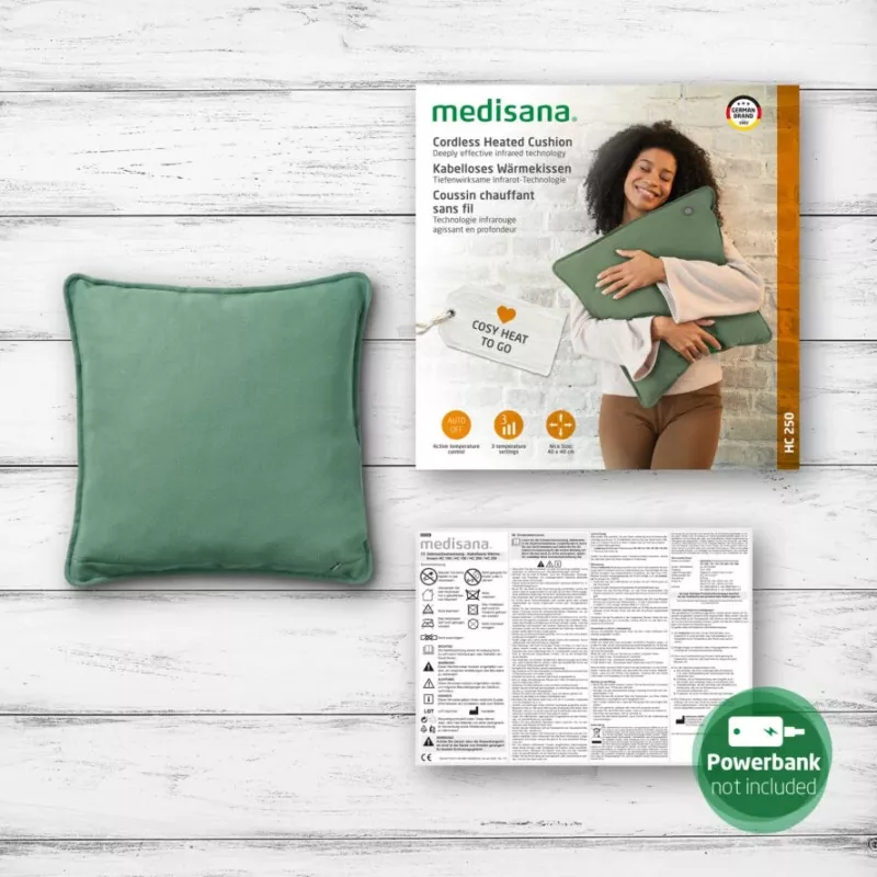 Medisana HC 250 Interior Line verwarmingskussen (groen)