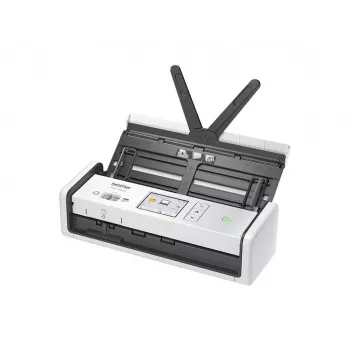 Draagbare draadloze kleurendocumentscanner Brother ADS-1800W — compacte duplex-ADF voor kleine kantoren/mobiel gebruik