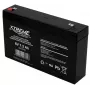 BLOW UPS batterij XTREME 6 V 7,2 Ah, 1 cel, zwart