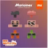Marioinex Mini Waffle City vuilniswagen bouwblokken, 148 stuks (903131)