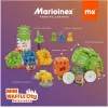 Marioinex Mini Waffle City vuilniswagen bouwblokken, 148 stuks (903131)