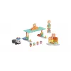 Bouwsteenset Marioinex Mini Waffle Blocks tankstation, 148 delen, meerkleurig, vanaf 6 jaar