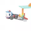 Bouwsteenset Marioinex Mini Waffle Blocks tankstation, 148 delen, meerkleurig, vanaf 6 jaar