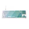 Havit KB901L gaming-toetsenbord wit en groen USB bedraad RGB-LED