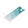 Havit KB901L gaming-toetsenbord wit en groen USB bedraad RGB-LED