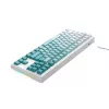 Havit KB901L gaming-toetsenbord wit en groen USB bedraad RGB-LED