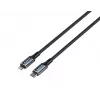 Havit CB6311 USB Type-C naar Lightning kabel 1 m zwart 30 W