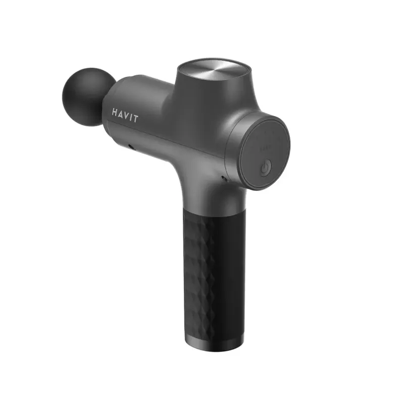 Havit MG1503 pistool-handmassageapparaat met klop- en vibratiemassage