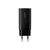 Havit UC20 driepoorts GaN 65W reisoplader zwart