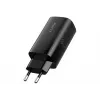 Havit UC20 driepoorts GaN 65W reisoplader zwart