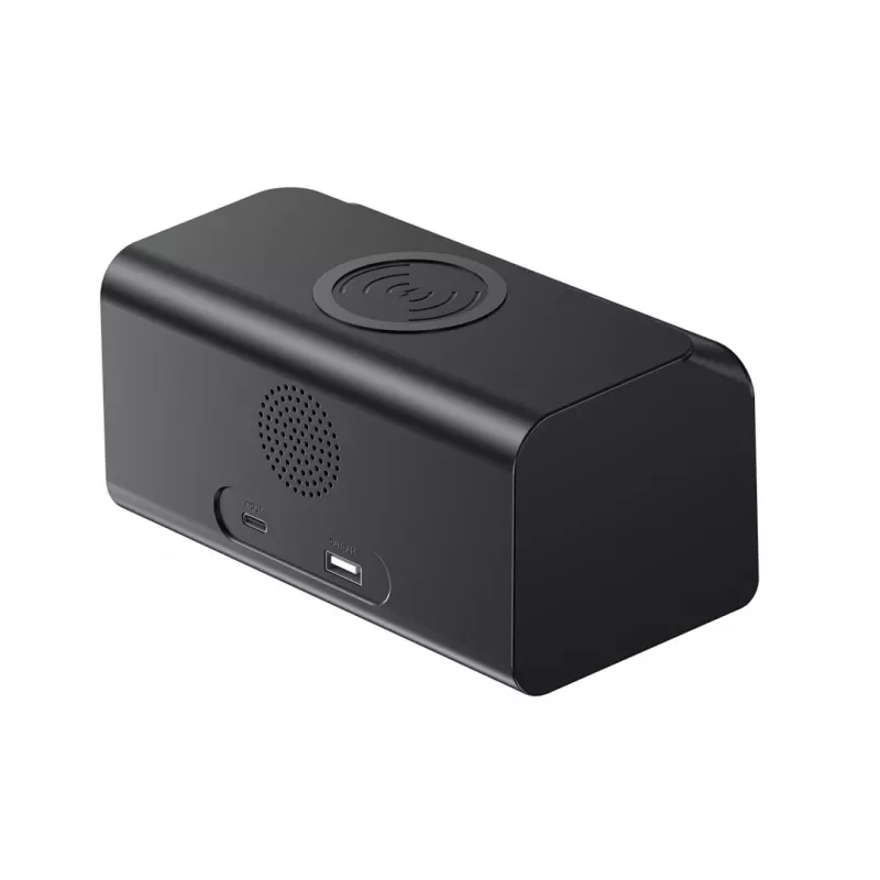 Draadloze oplader Havit W3041 6in1 USB auto zwart