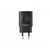 Havit UC132 EU GaN 22W dual-port oplader draadloos laden zwart