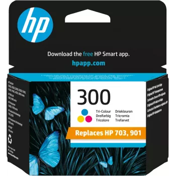 HP 300 inktpatroon kleur Vivera 4ml Deskjet D2560 F4280 All-in-One (ML)