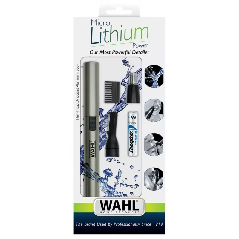Wahl 5640-1016 Micro Lithium oor-, neus- en wenkbrauwtrimmer