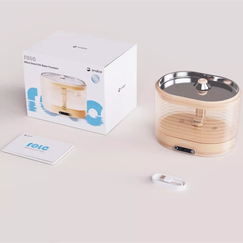 EnaBot Rola drinkfontein – kattendrinkfontein met filter