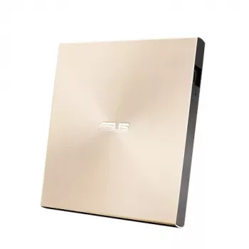 Externe brander ZenDrive U9M ultra-slim DVD USB/USB-c goud