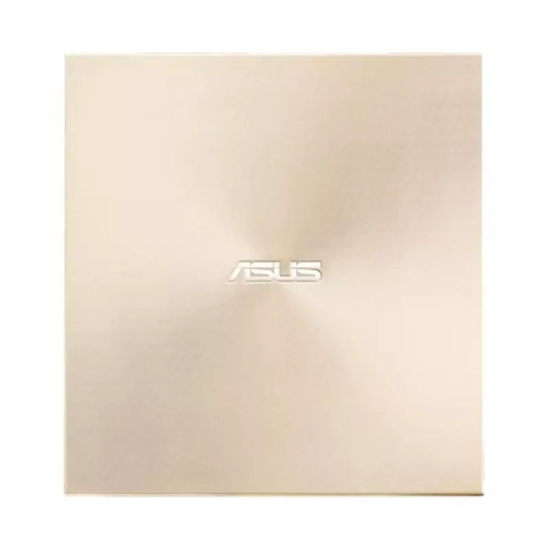 Externe brander ZenDrive U9M ultra-slim DVD USB/USB-c goud
