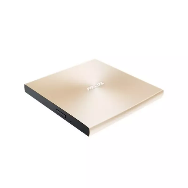 Externe brander ZenDrive U9M ultra-slim DVD USB/USB-c goud
