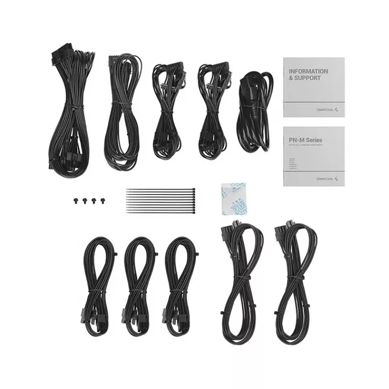 DeepCool PN650M voeding 650 W 20+4 pin ATX ATX zwart