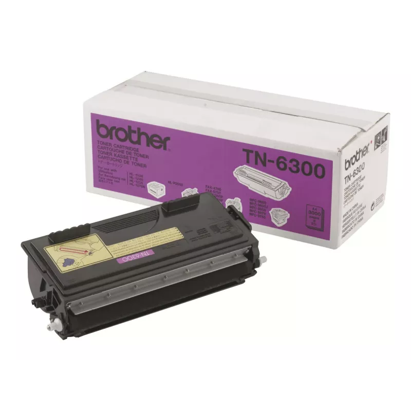Brother TN-6300 tonercartridge, zwart, 3000 pagina's