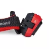 Diamond Storm 450 zwart, rood hoofdlamp