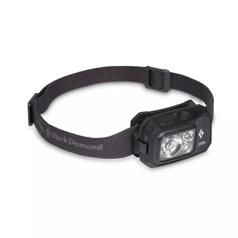Diamond Storm 450 zwart, rood hoofdlamp