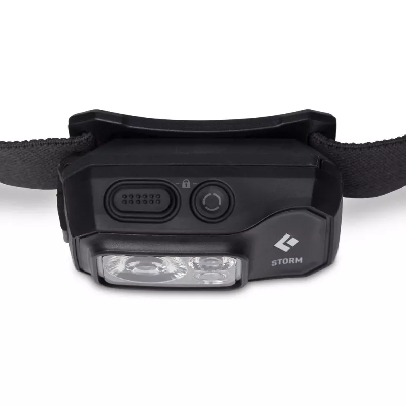 Diamond Storm 450 zwart, rood hoofdlamp