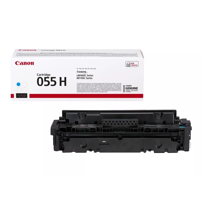 Canon 055H tonerpatroon 1 stuk origineel cyaan