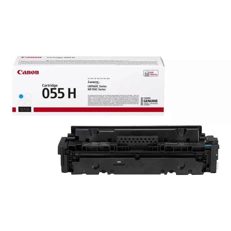 Canon 055H tonerpatroon 1 stuk origineel cyaan