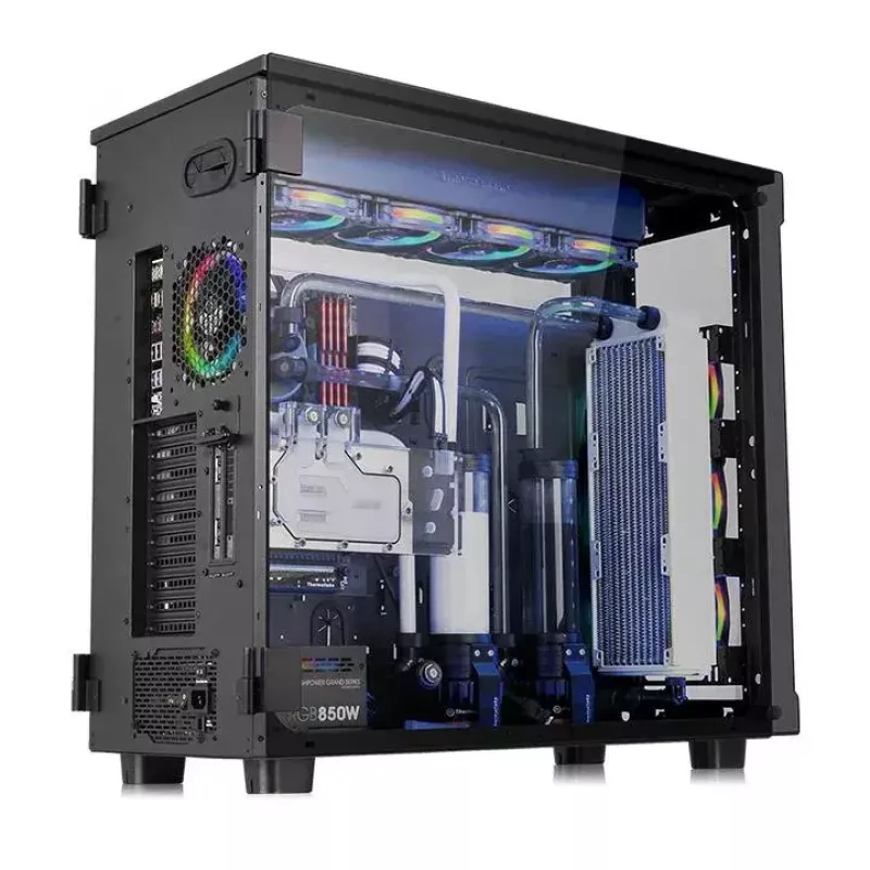 Pc-behuizing Thermaltake View 91 TG RGB ultra tower zwart