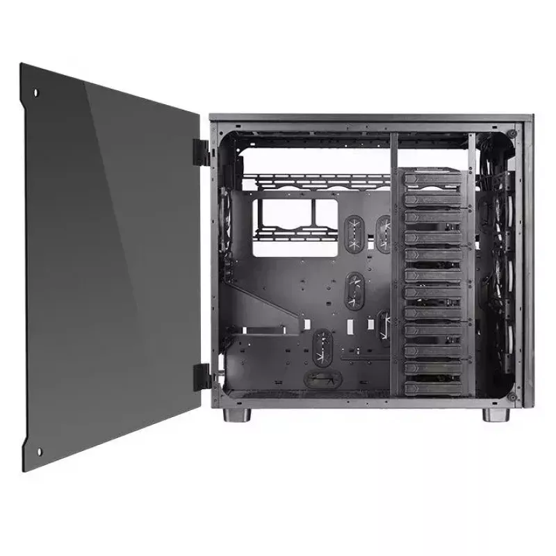 Pc-behuizing Thermaltake View 91 TG RGB ultra tower zwart