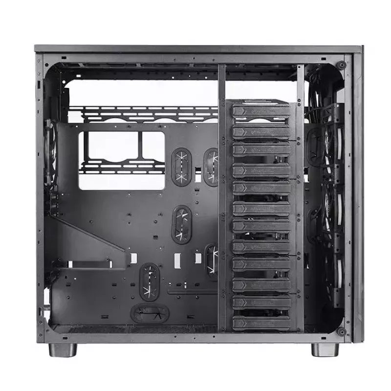 Pc-behuizing Thermaltake View 91 TG RGB ultra tower zwart