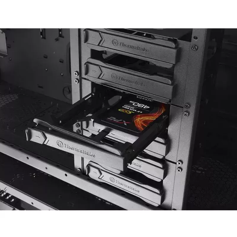 Pc-behuizing Thermaltake View 91 TG RGB ultra tower zwart