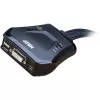 Aten 2-poorts USB DVI KVM-switch met afstandsbediening voor poortselectie