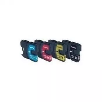 ORIGINELE Brother multipack zwart / cyaan / magenta / geel LC-980 LC980VALBPDR 1080 pagina's 4 inktcartridges