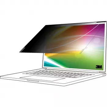 3M - kijkbeschermingsfilter voor notebook - helder scherm - zelfklevend - 34,2 cm (13.5) - voor Microsoft Surface Laptop (13.5), Laptop 2 (13.5) (7100287810)