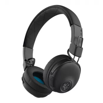 JLab Studio Wireless zwart – Bluetooth on-ear hoofdtelefoon (30 uur accuduur, ingebouwde microfoon, afstandsbediening)