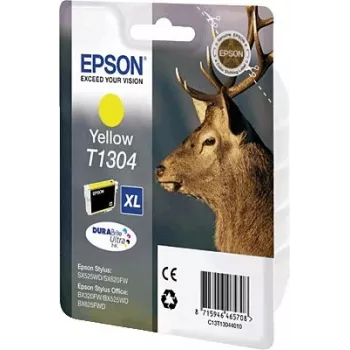 Epson Ink 1LB T1304 inktcartridge geel extra hoge capaciteit 10,1 ml 1-pack blister zonder alarm - DURABrite Ultra Ink