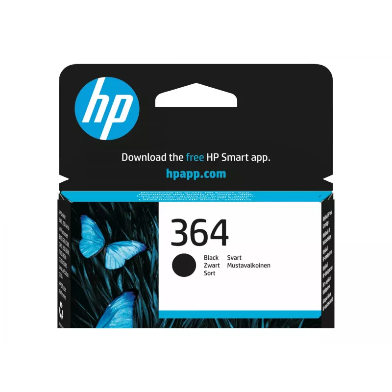 HP 364 inkt zwart Vivera blister Photosmart C5380 C6380 D5460 B8550