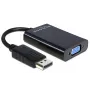 Delock adapter DisplayPort stekker > VGA 15-pins bus - DisplayPort-adapter - DisplayPort (M)