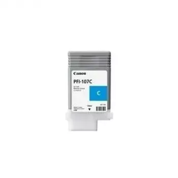 Canon PFI-107 C - 130 ml - cyaan - origineel - inktreservoir - voor imagePROGRAF iPF670, iPF680, iPF685, iPF770, iPF780, iPF785 (6706B001AA)
